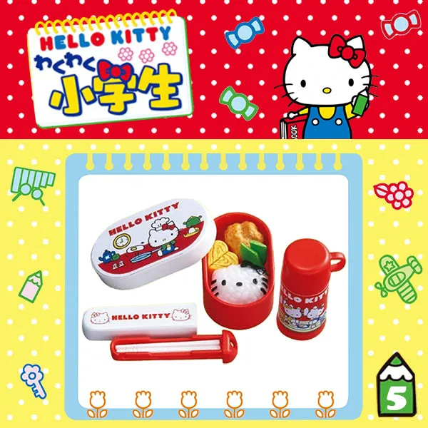 Rare 2013 Re-Ment Hello Kitty Exciting Elementary School Student Full Set of 8 pcs <Free Shipping>