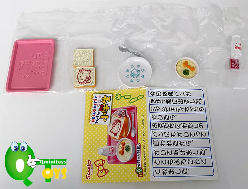 Rare 2013 Re-Ment Hello Kitty Exciting Elementary School Student Full Set of 8 pcs <Free Shipping>