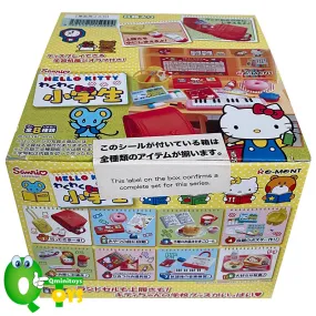 Rare 2013 Re-Ment Hello Kitty Exciting Elementary School Student Full Set of 8 pcs <Free Shipping>