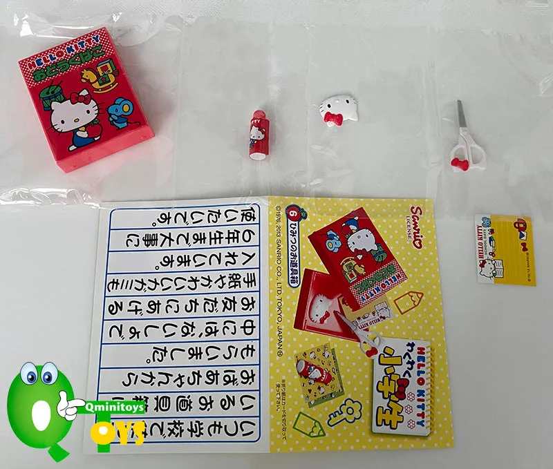 Rare 2013 Re-Ment Hello Kitty Exciting Elementary School Student Full Set of 8 pcs <Free Shipping>