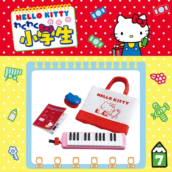 Rare 2013 Re-Ment Hello Kitty Exciting Elementary School Student Full Set of 8 pcs <Free Shipping>