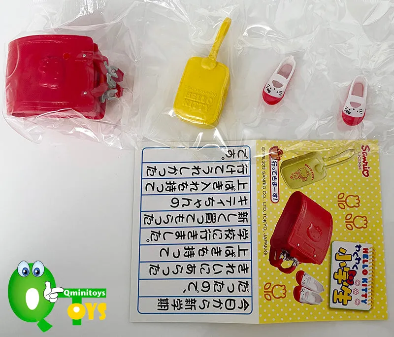 Rare 2013 Re-Ment Hello Kitty Exciting Elementary School Student Full Set of 8 pcs <Free Shipping>