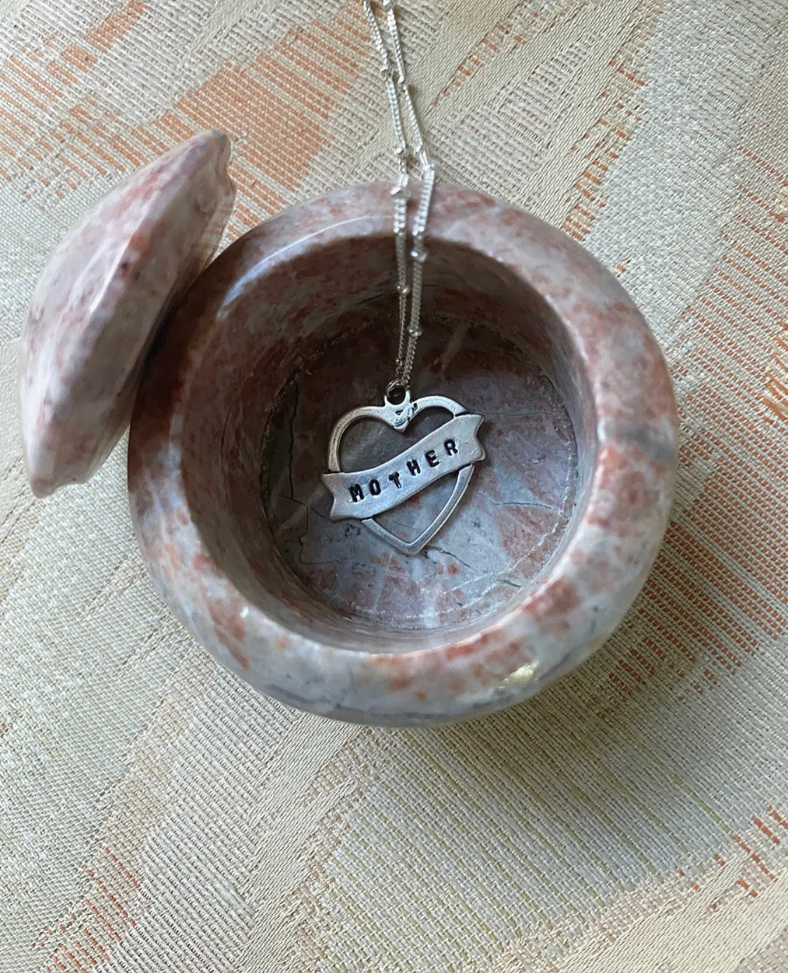 Rhodocrosite Pill Box