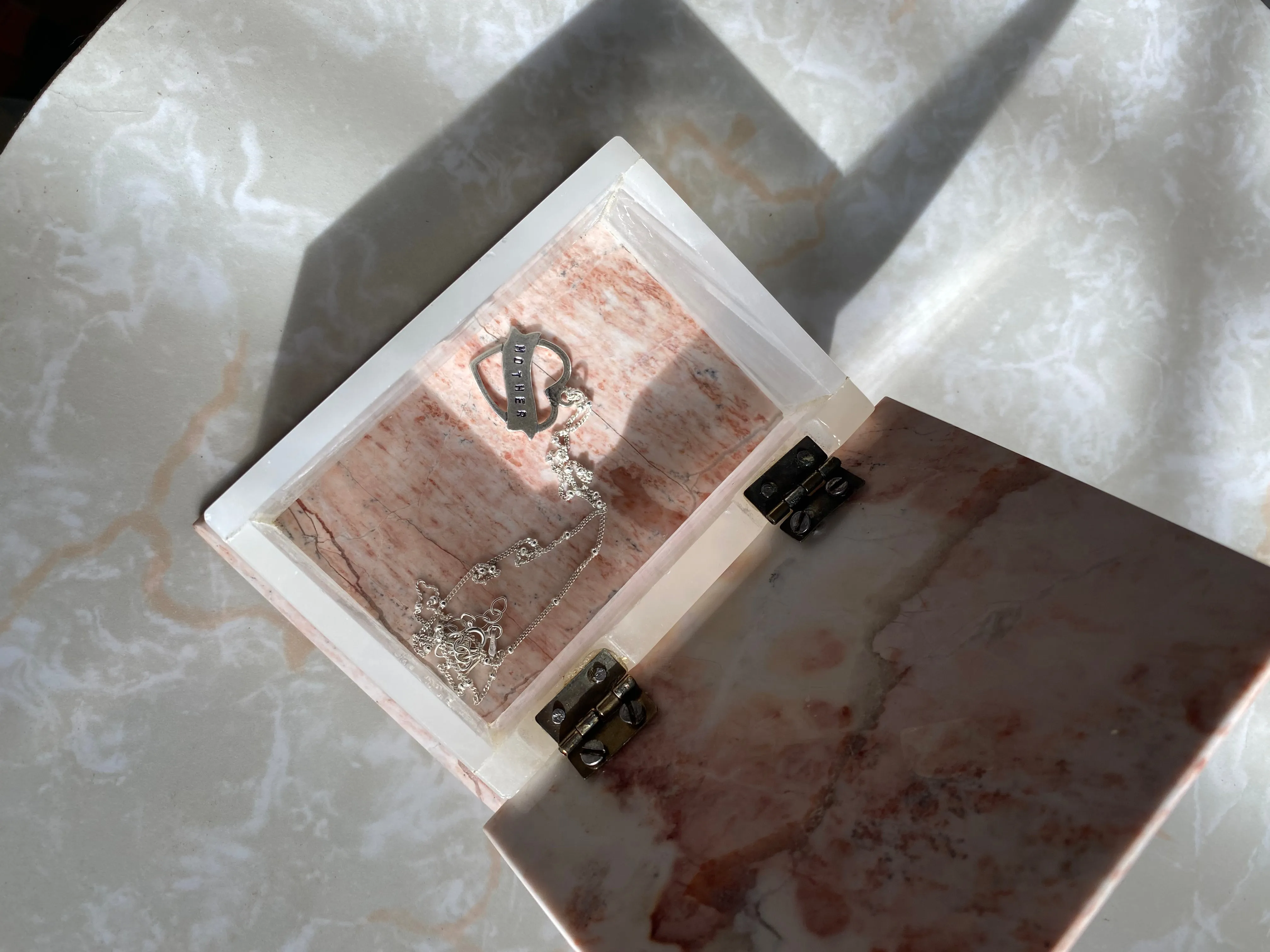 Rhodocrosite Trinket Box