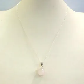 Rose Quartz Single Pendant