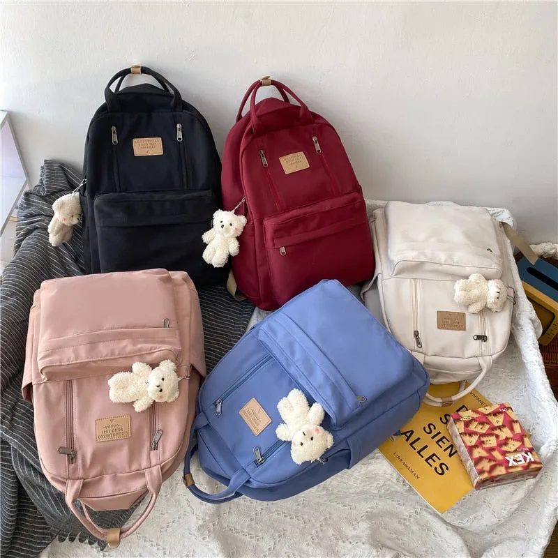 Shoppu City Double Zipper Rucksack