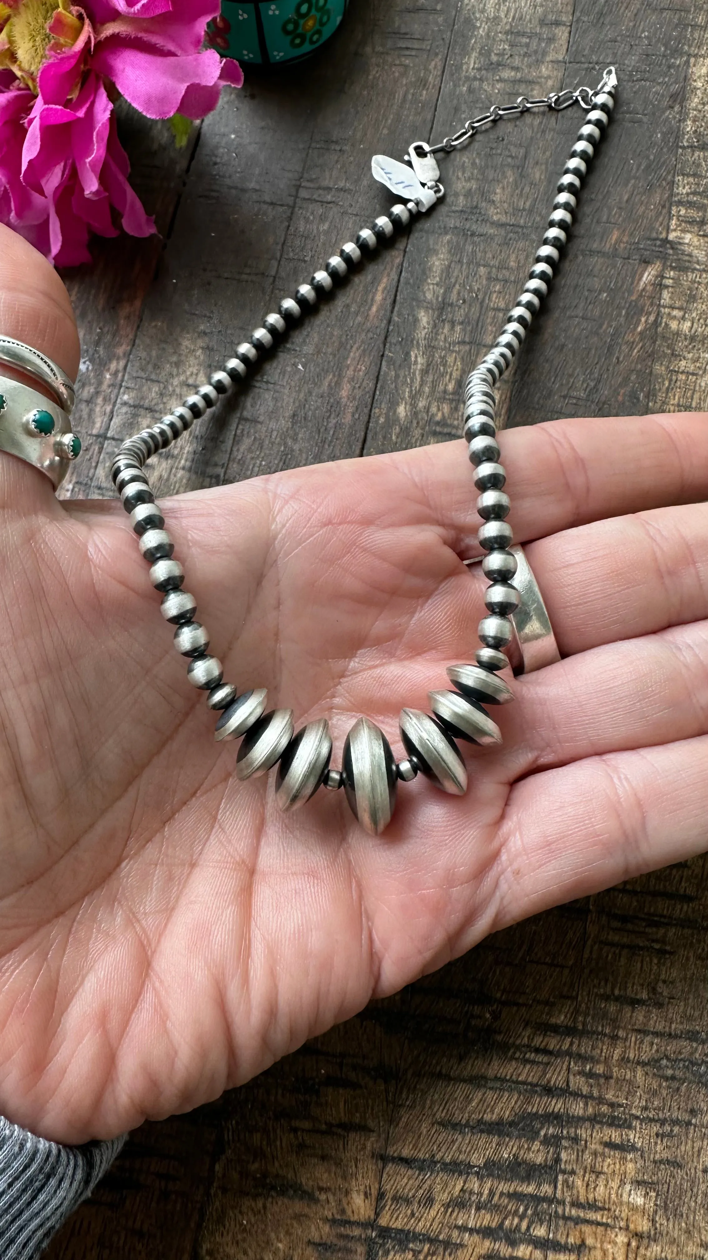 Single Flying Saucer Pearls