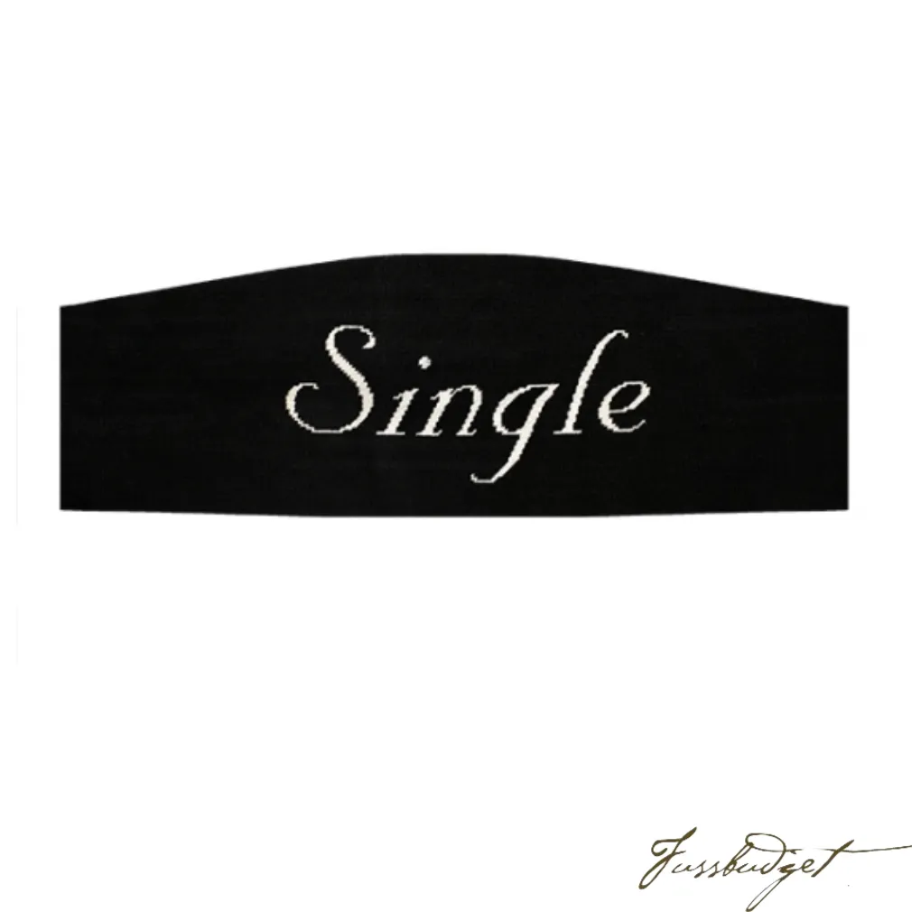 Single Needlepoint Cummerbund