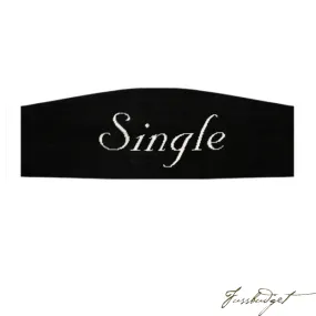 Single Needlepoint Cummerbund