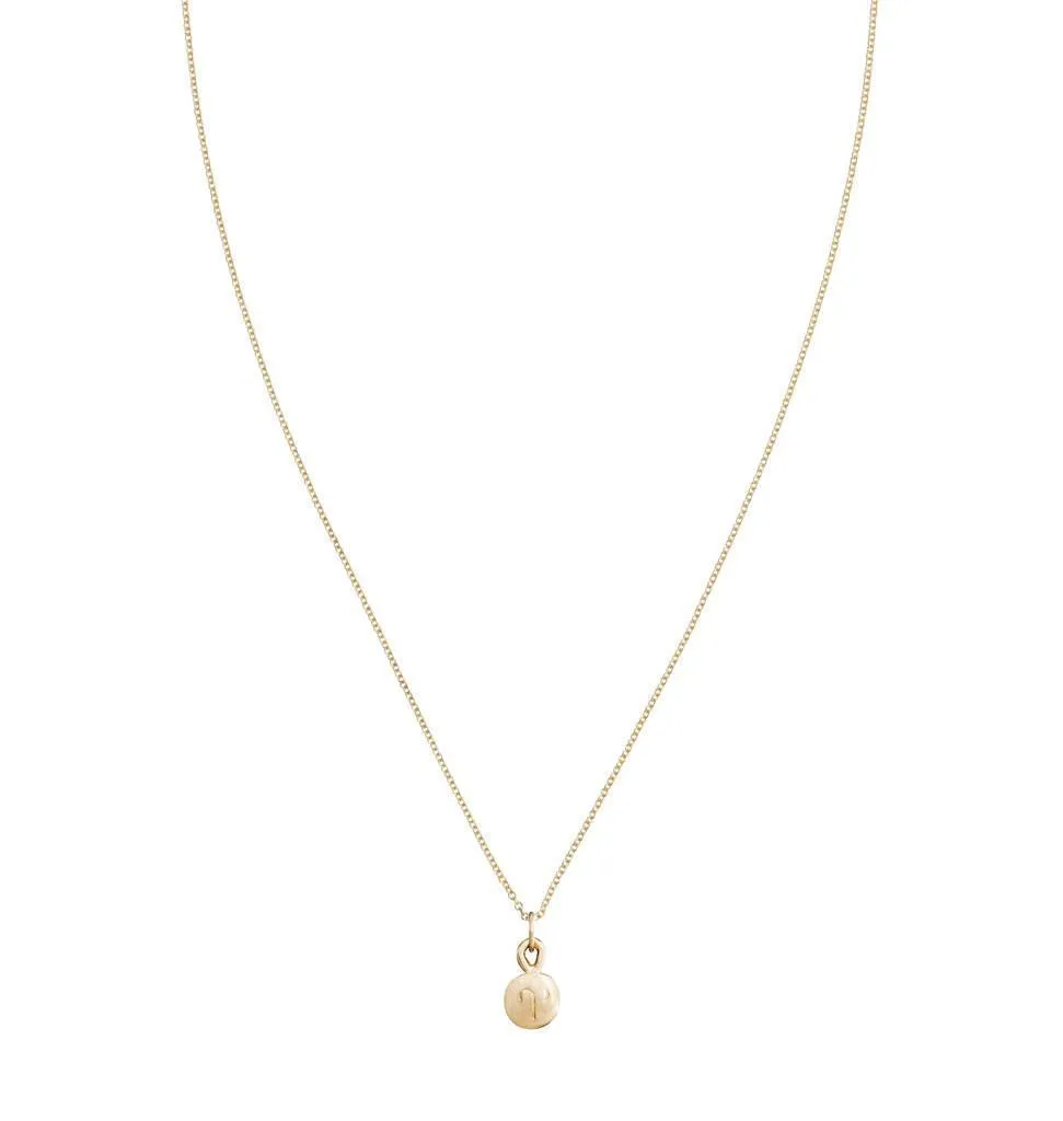 Small Aries Zodiac Charm