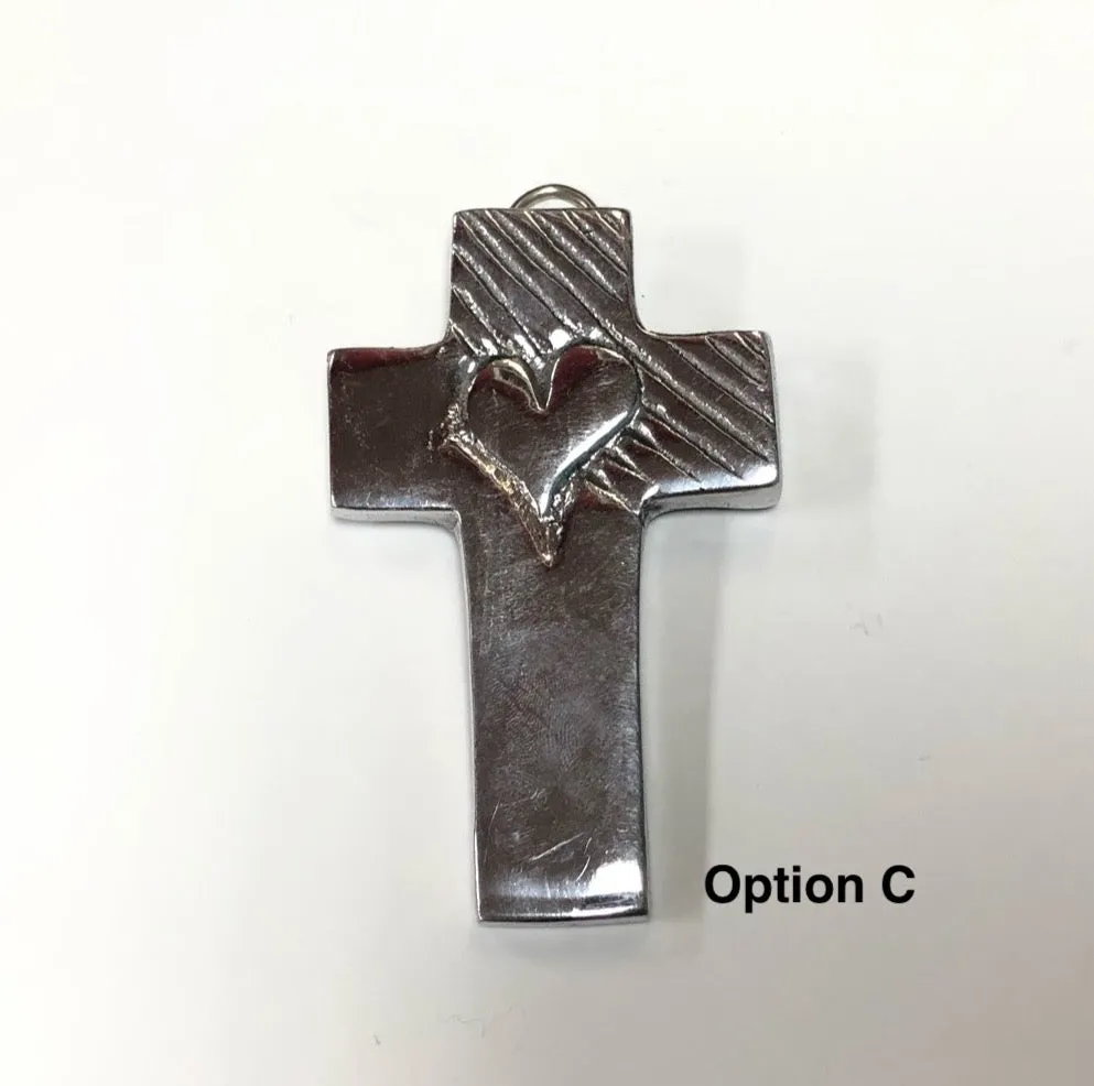 Small Assorted Silver Crosses