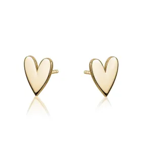 SMALL SIDE HEARTS STUD