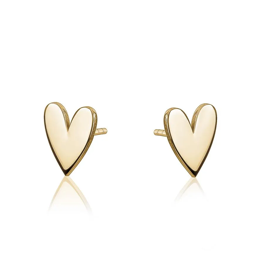 SMALL SIDE HEARTS STUD