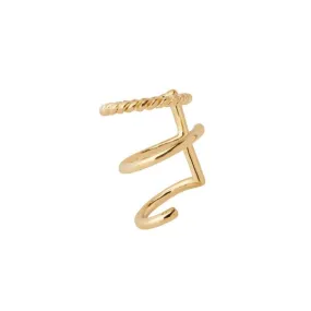 Sophisticated Sofia Earcuff in Luxurious Gold