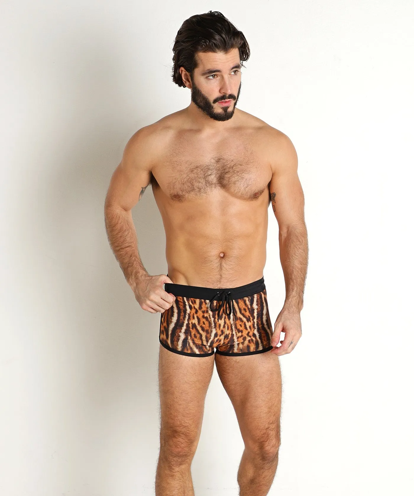 Square Cut Swim Trunk (Jaguar)