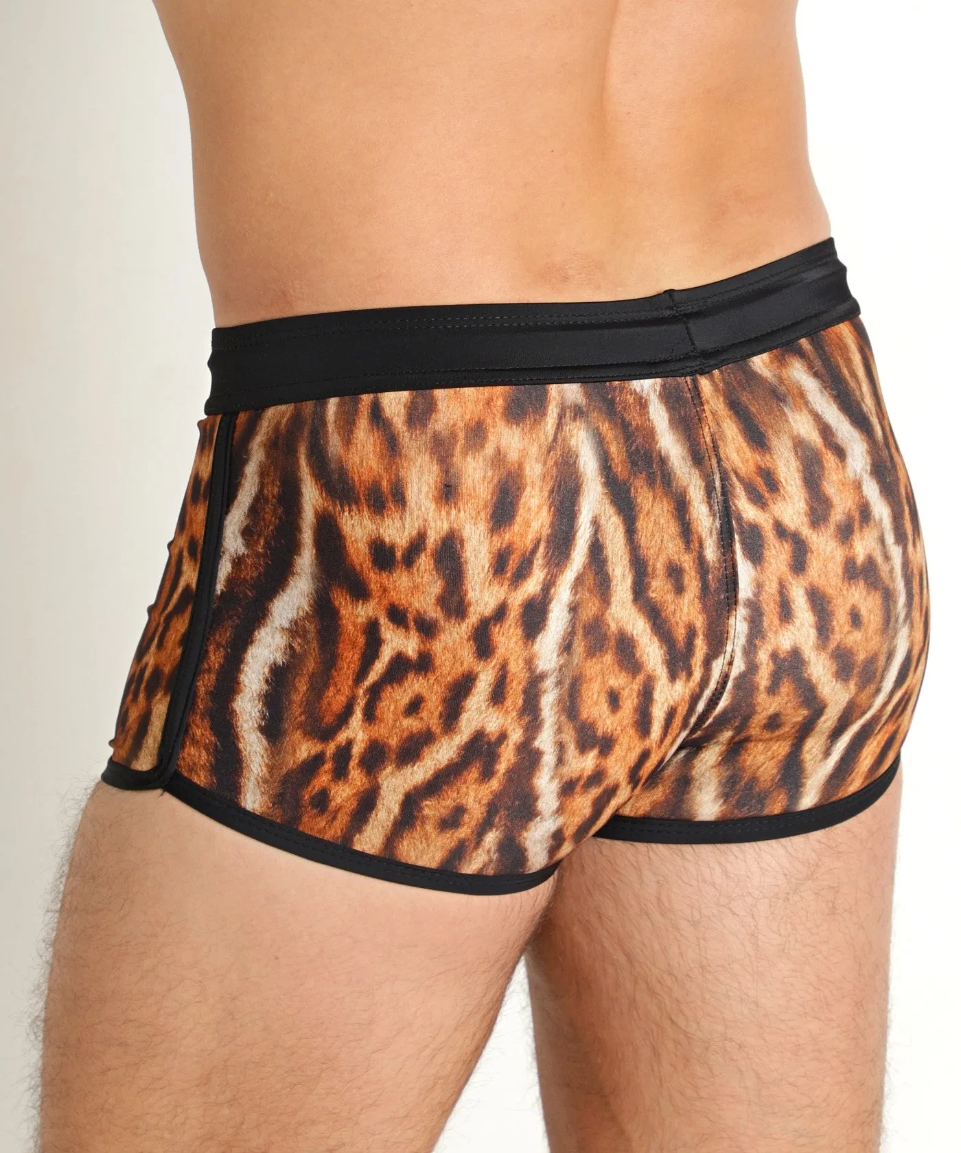 Square Cut Swim Trunk (Jaguar)