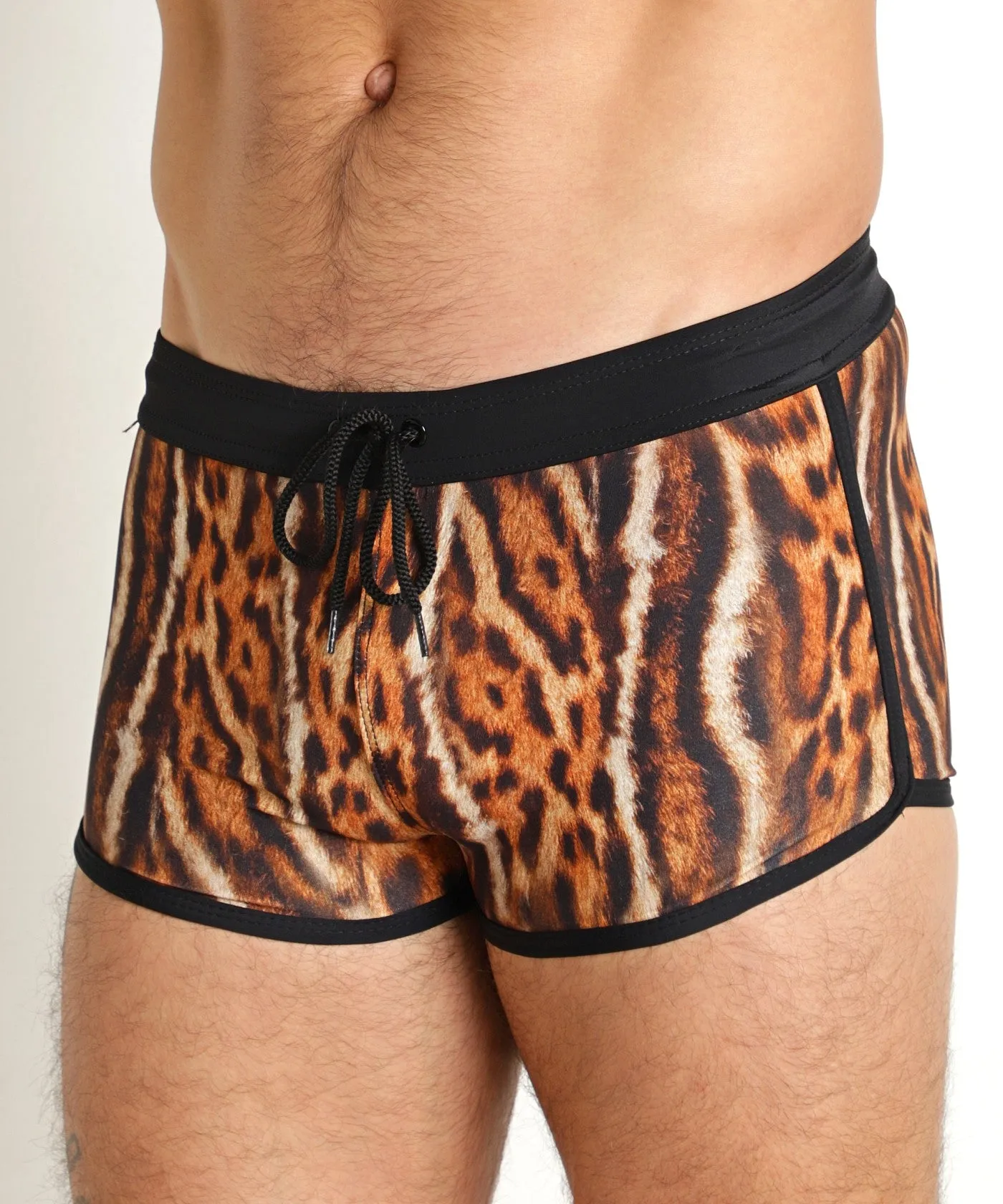 Square Cut Swim Trunk (Jaguar)