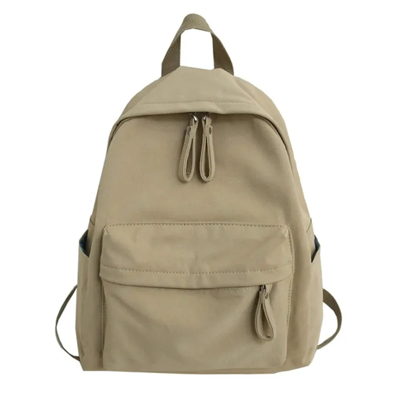 TAVIMART  -  School Backpack Women Canvas Student Double Shoulder Bag Schoolbag For Teenager Girls Boy satchel Bolsa Para La Escuela