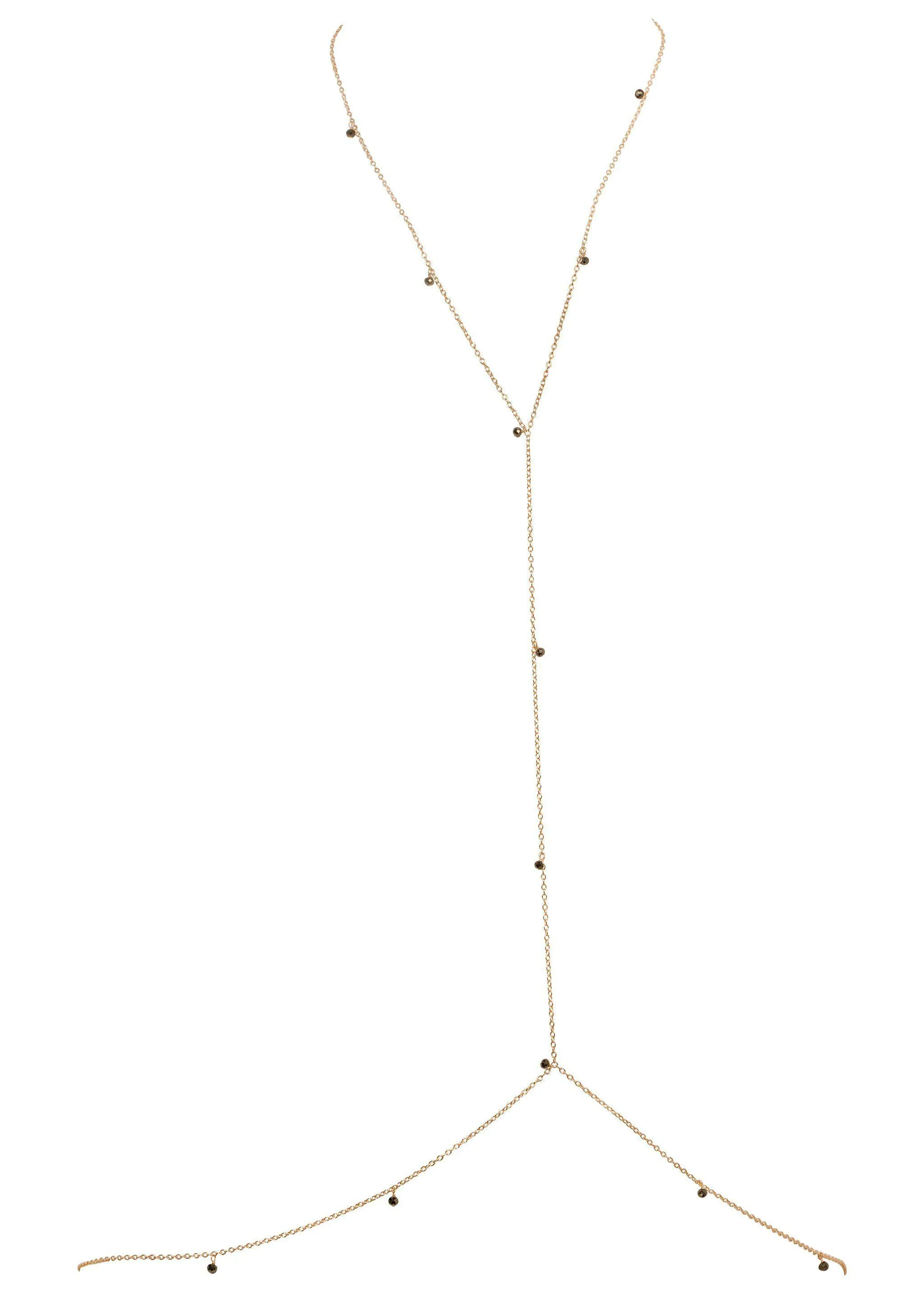 Vine Gemstone Body Chain