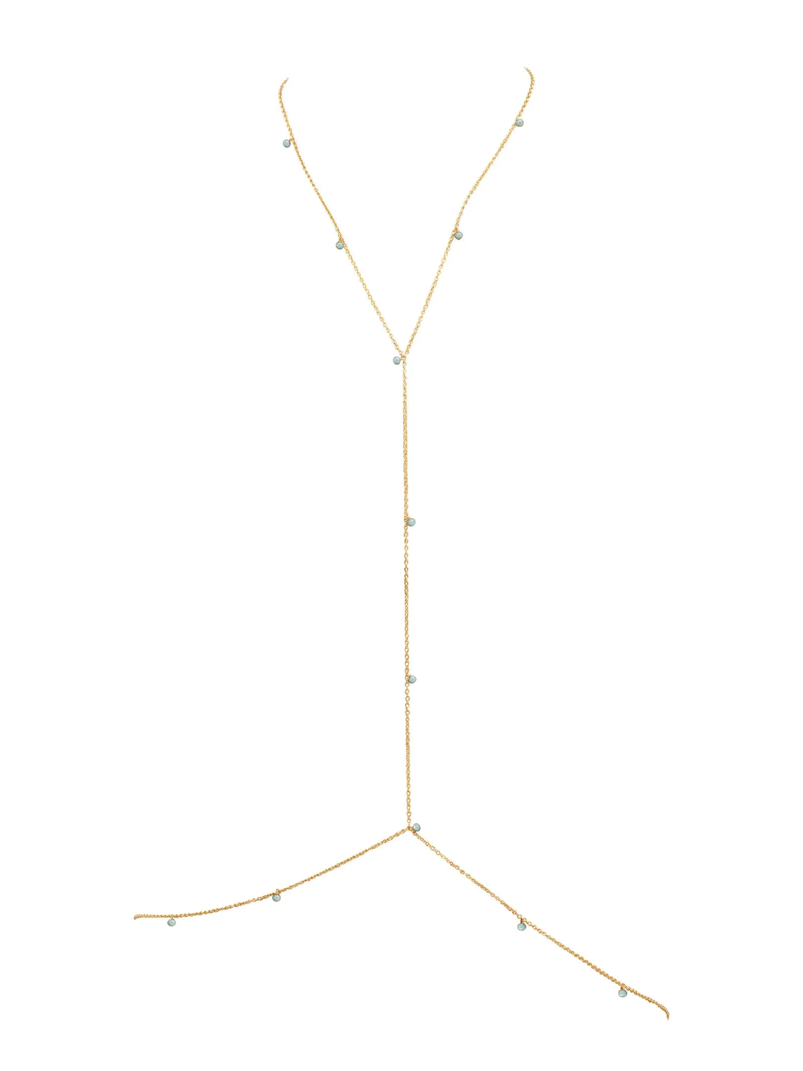 Vine Gemstone Body Chain